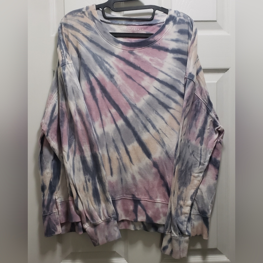 Aeropostale Tie Dye long sleeve T-shirt in Large
